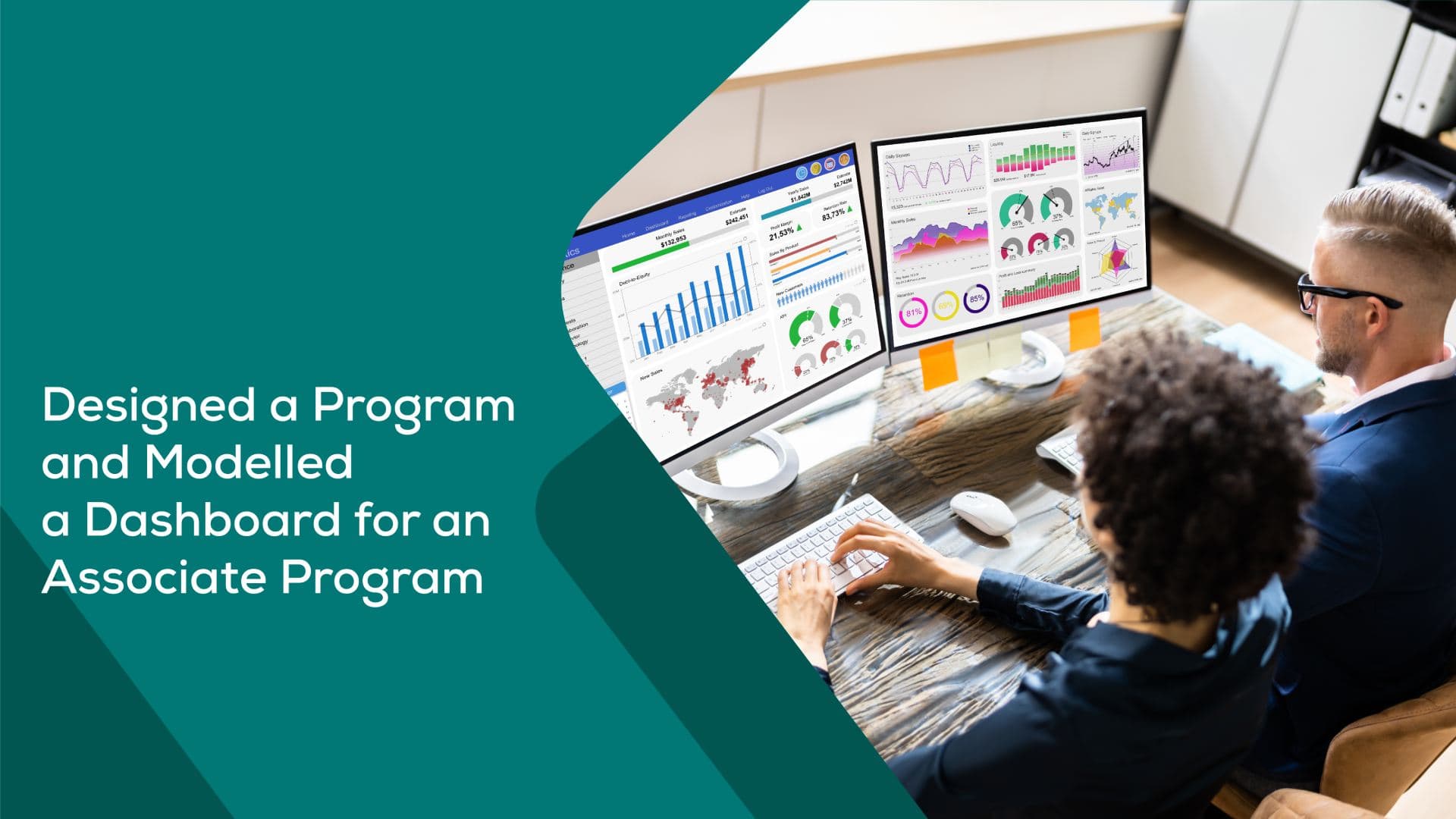 Designed a Program and Modelled a Dashboard for an  Associate Program